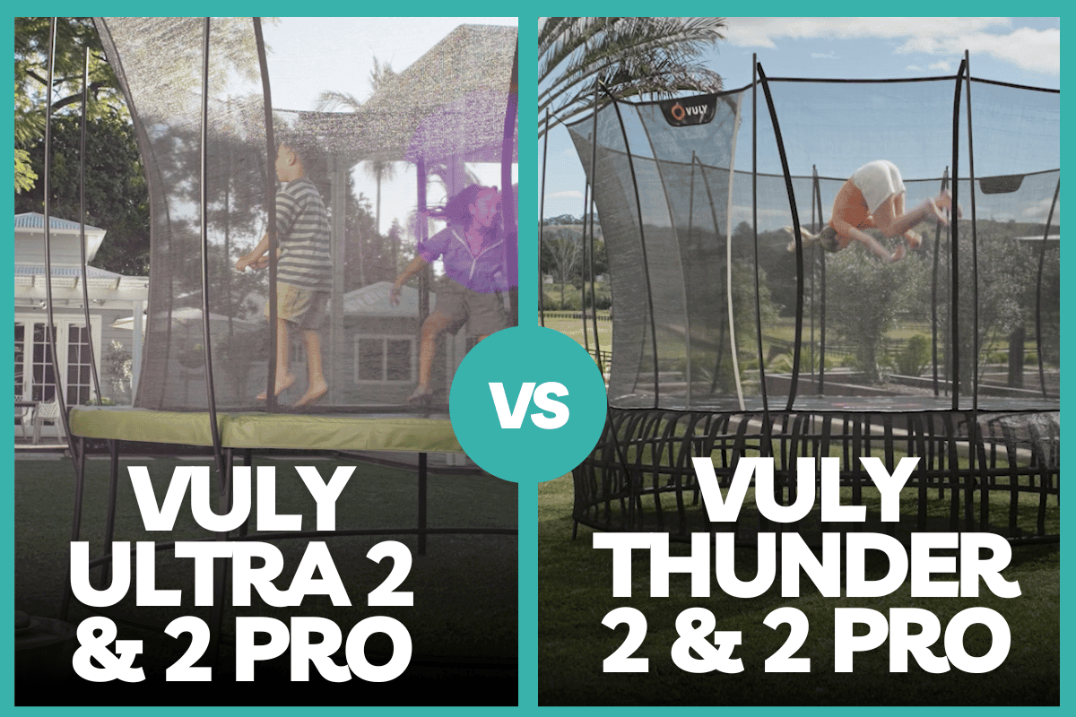 Vuly Ultra 2 and 2 Pro vs Thunder 2 and 2 Pro: Comparing Vuly's Latest Trampolines